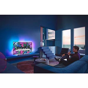 Astral-Philips Oled TV with B&W sound bar