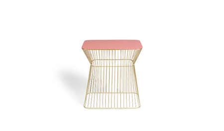 Form-No Offence Side Table - Pink
