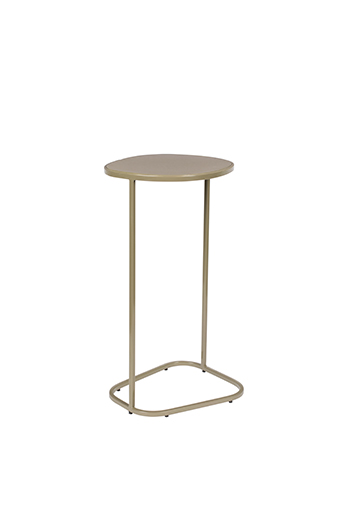 Form-Moondrop Single Side Table - Clay
