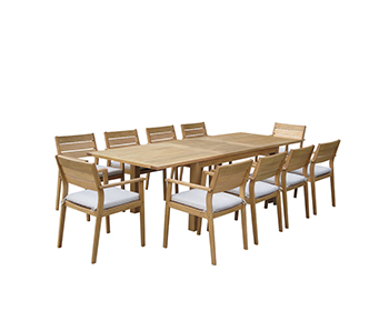 Hometrends-Cruz Extension Dining Table & Chairs